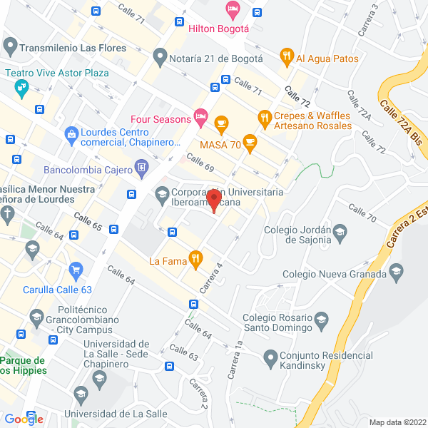 Map of Cfcardona Abogados S.A.