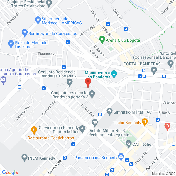Map of Cháman Diseño Y Publicidad