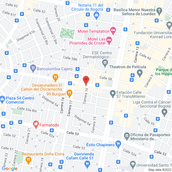 Map of Optica Visión Ctual