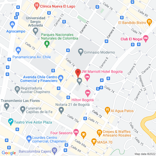 Map of Optimate Asociados