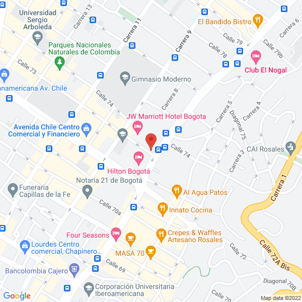 Map of Optimiza S.A.