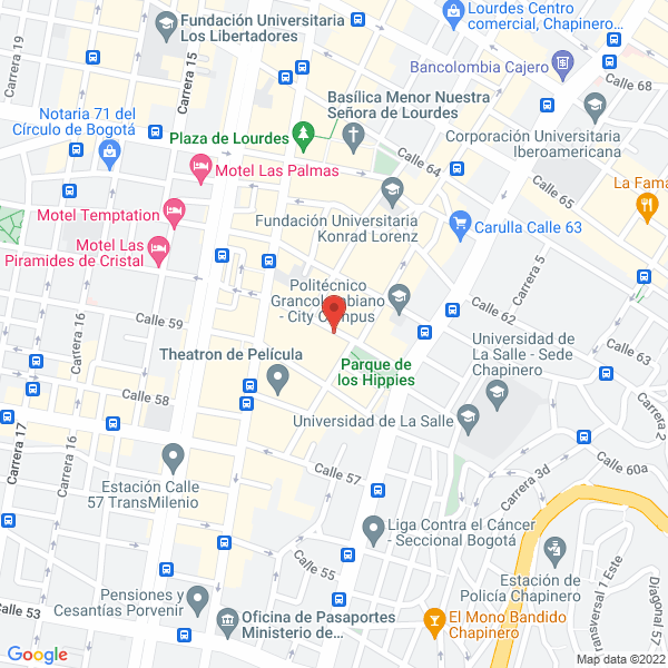 Map of Organizacion Colombia Inn S A