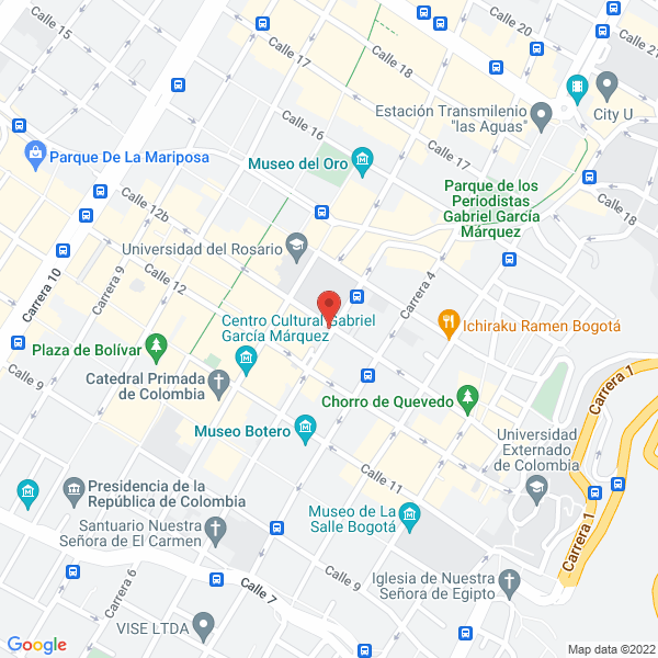 Map of Organización Gonzalez Benitez S.A.S