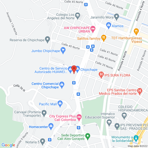 Map of Orienthai Express
