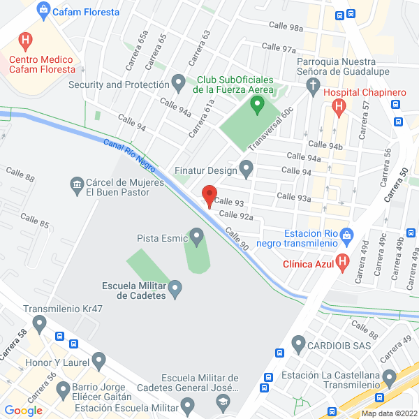Map of Pan Para Ti