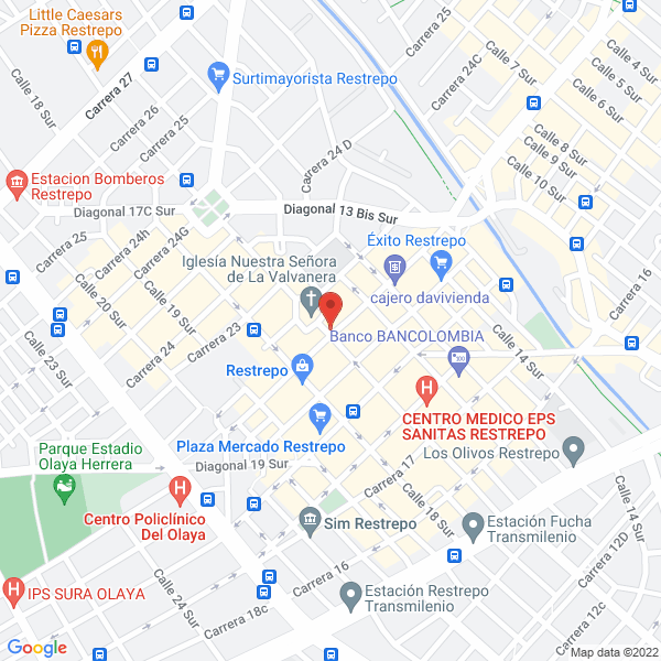 Map of Peletería Larcs