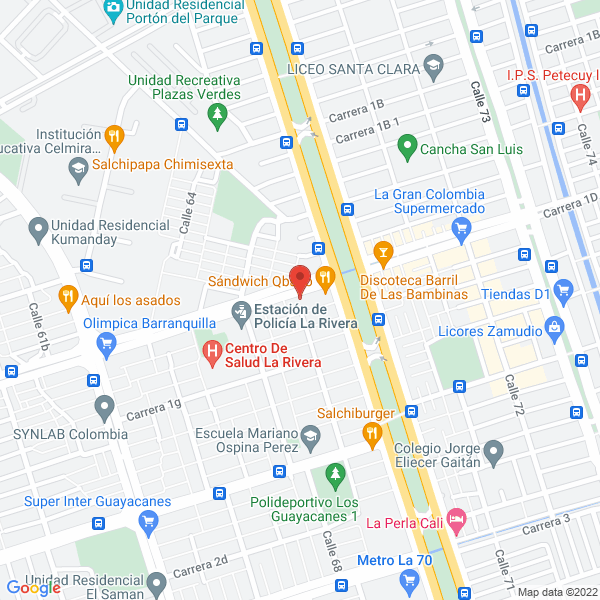 Map of Peluquería Ana