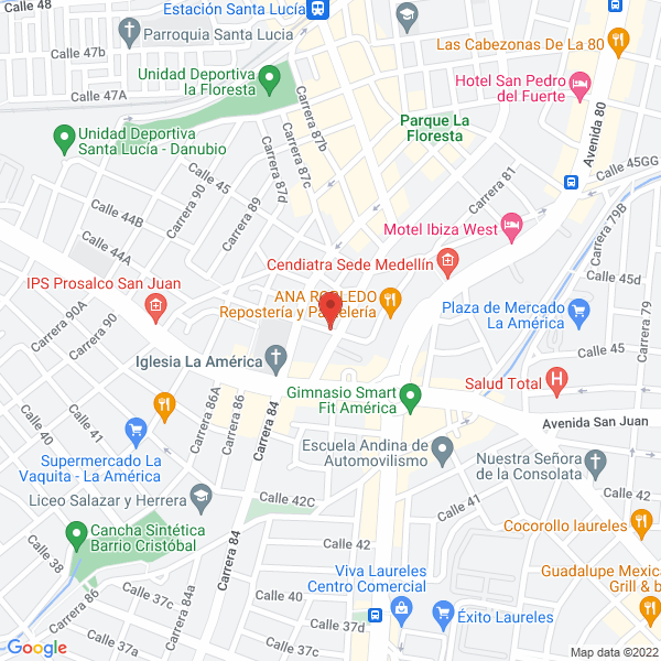 Map of Peluqueria Y Barberia Kilates