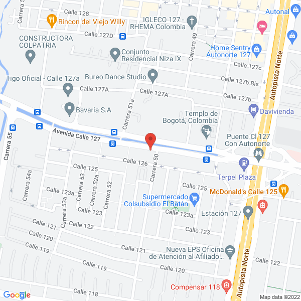 Map of Peluquería Y Sala De Belleza Imágen Y Estilo