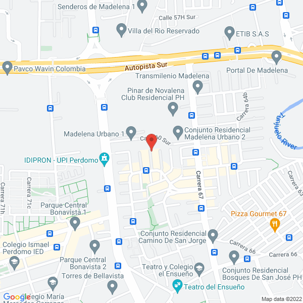 Map of Perifoneo Nestor