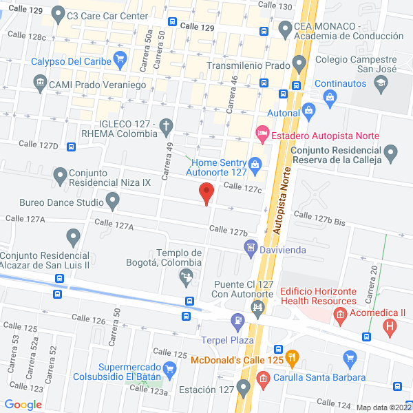 Map of Perseo Financial Consultants