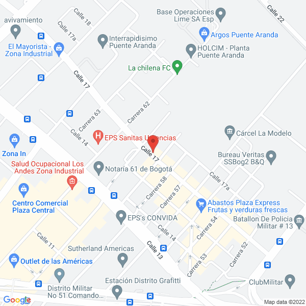 Map of Point Restaurante Y Servicios