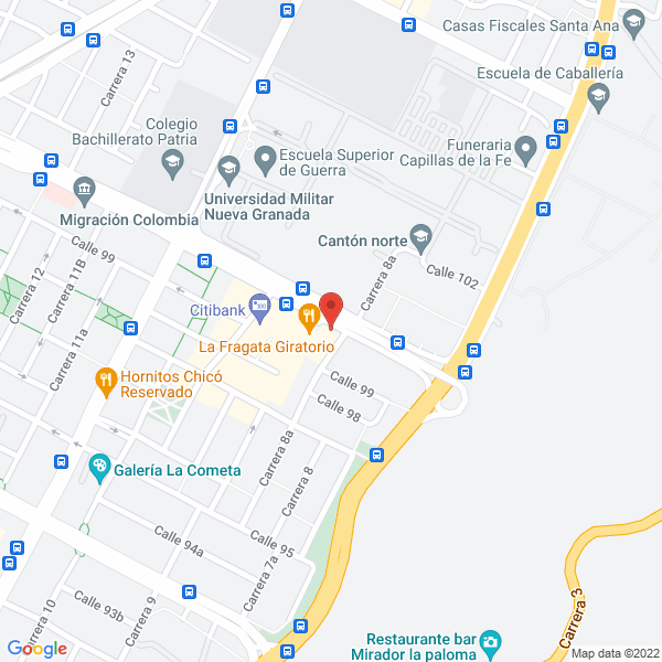 Map of Precision Energy Services Colombia