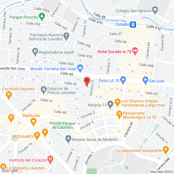Map of Precooperativa Multiactiva Logisser