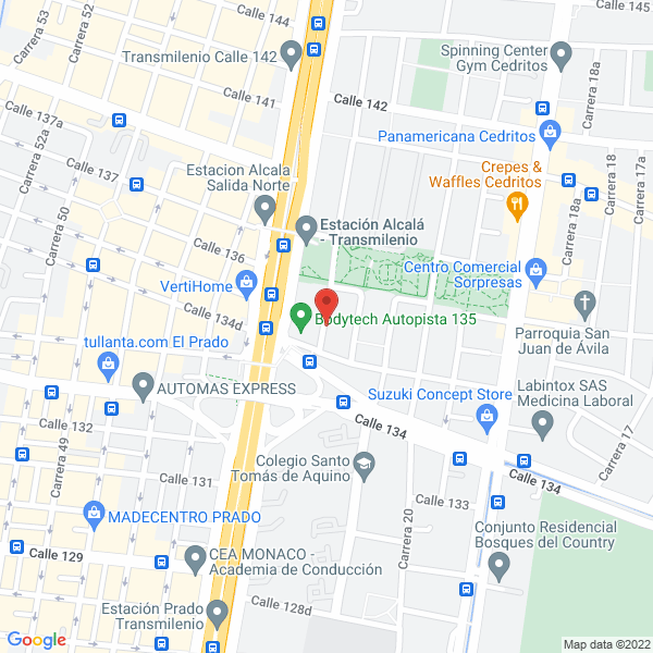 Map of Preescolar Jupendi