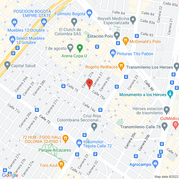Map of Prisma Impresores Ltda.