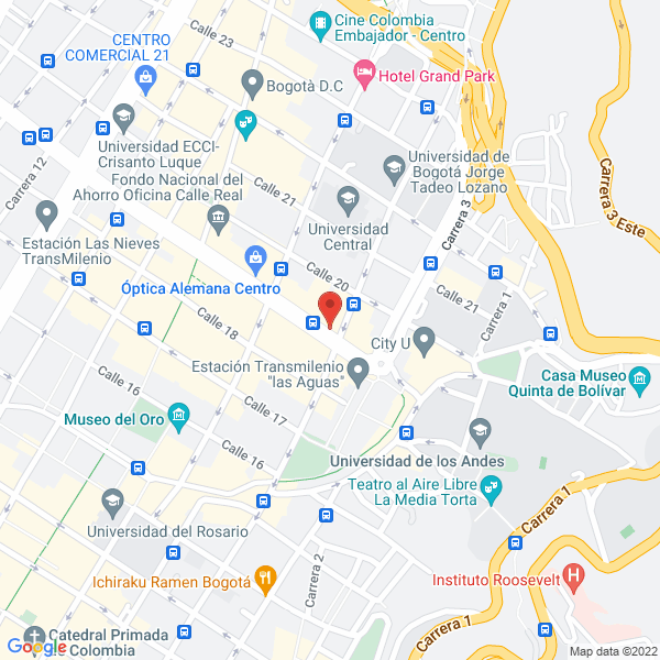 Map of Coasertec Ltda.