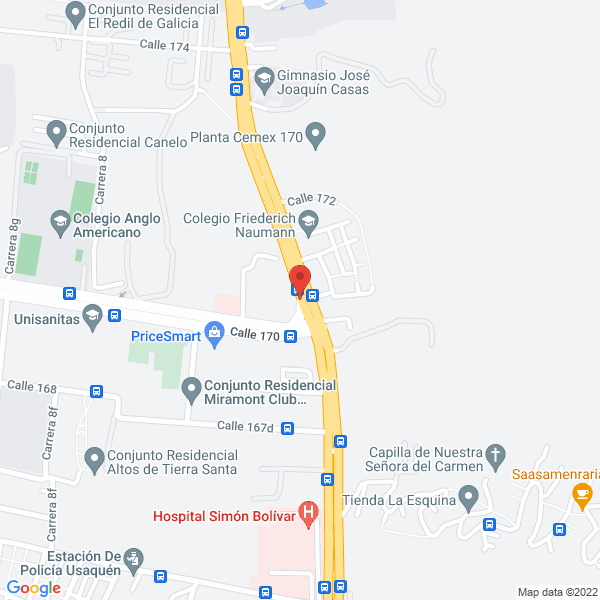 Map of Cobra Demoliciones S.A.S.
