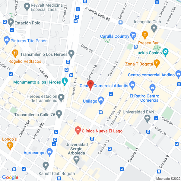 Map of Cobrando Ltda.