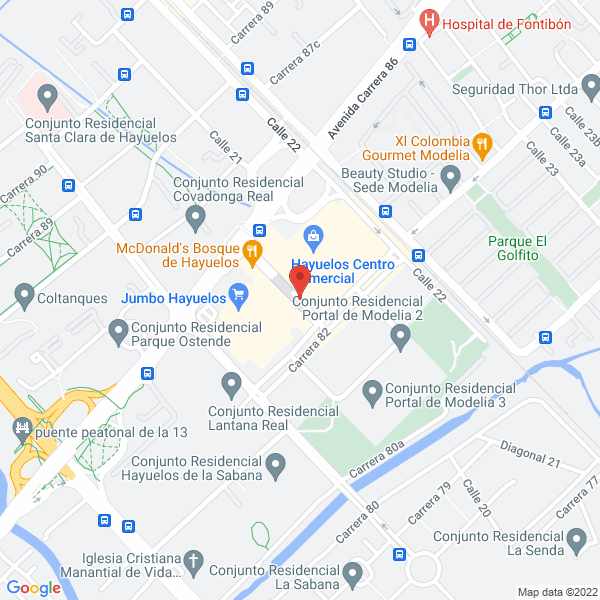 Map of Comercializadora Ruffini Ltda.