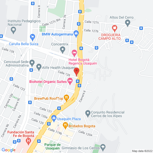 Map of Constructora Nueva Generacion Ltda