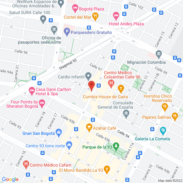 Map of Constructora Ragoh S.A.