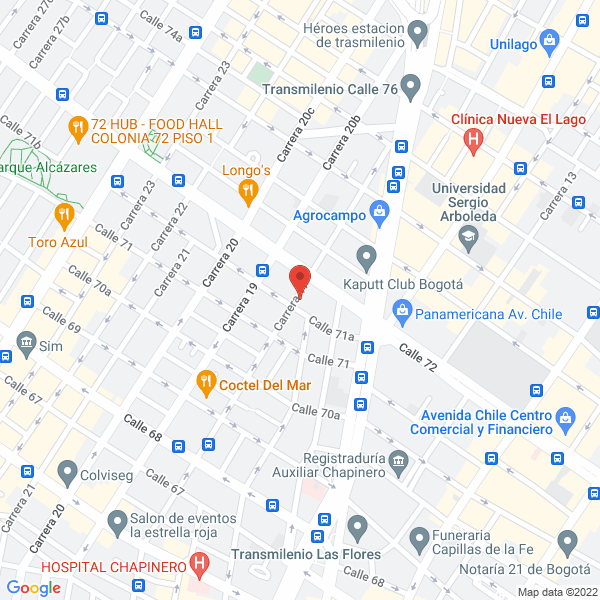 Map of Protec Autos 72