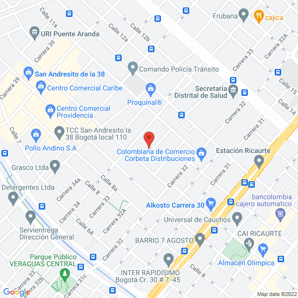 Map of Protmi