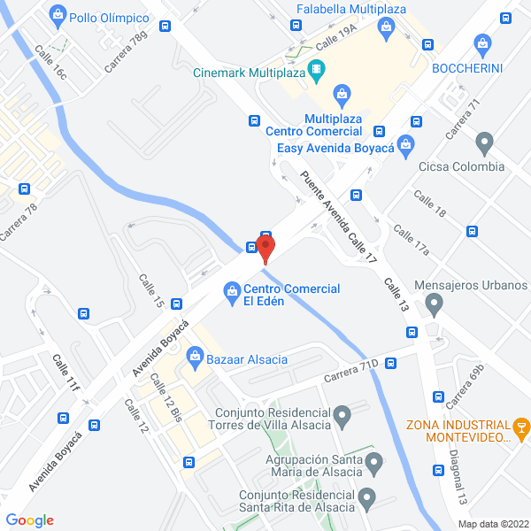 Map of Comercializadora De Servicios Mundial De Pubicidad J.G. E.U