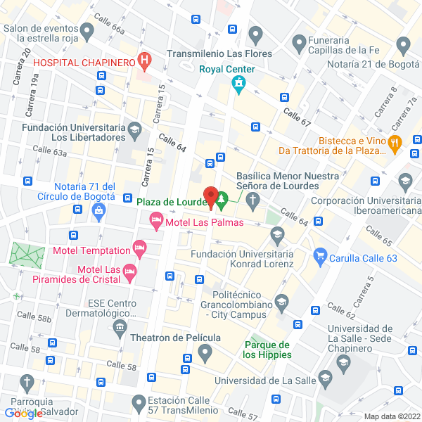 Map of Ramírez Rubiano & Cía Ltda.