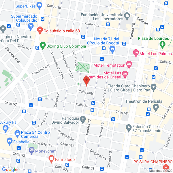 Map of Cooperativa Integral De Curtidores Ltda.