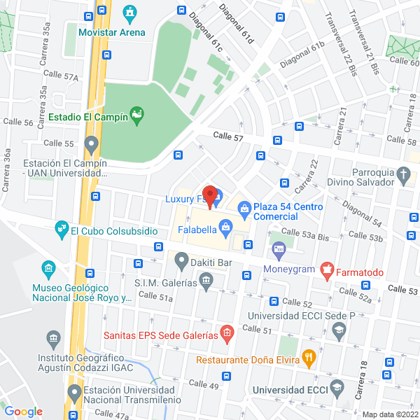 Map of Copiado Y Papelería Galerias