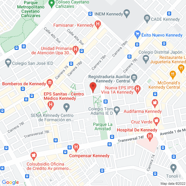 Map of Copinter