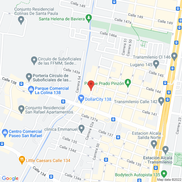 Map of Corporacion Proyecto Evoluzion