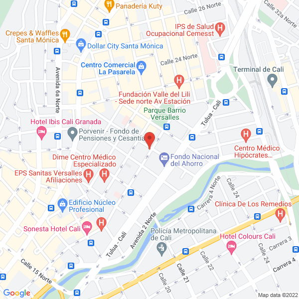Map of Corporación Social Uribe