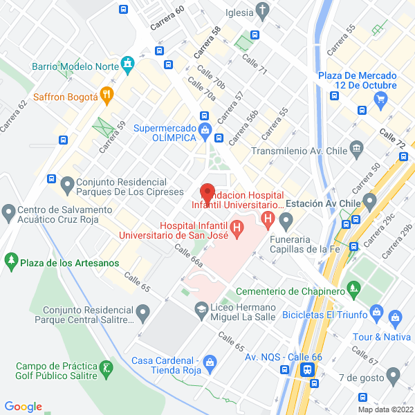 Map of Corporación Tierra Nueva
