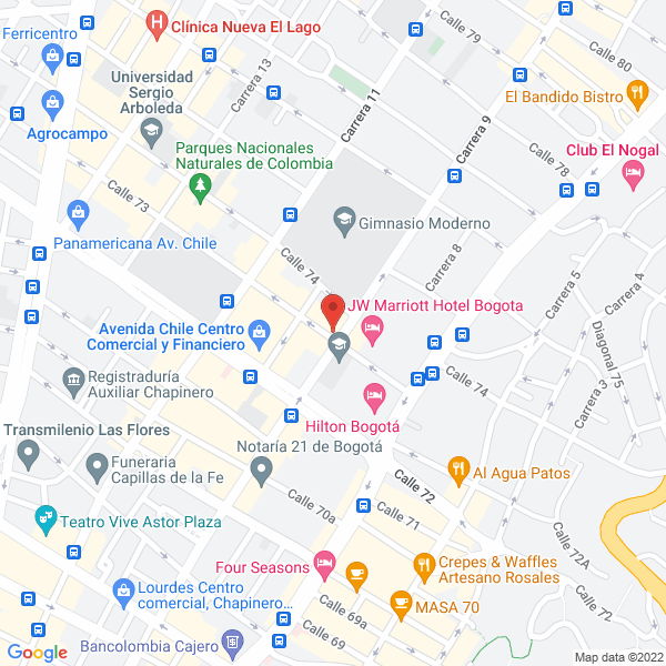 Map of Construcciones Nepal Ltda.