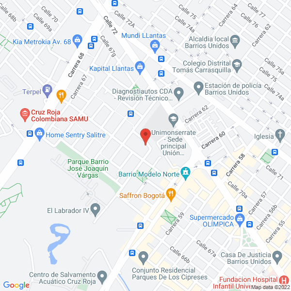 Map of Constructora Sadequipos S.A.