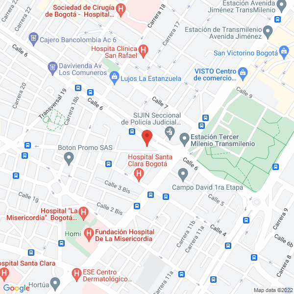 Map of Contratista Salamanca Asociados