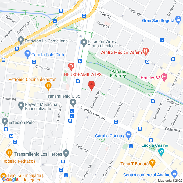 Map of Control & Gestion Cia Ltda