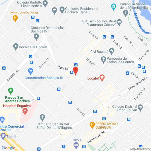 Map of Reparación De Electrodomésticos - Nitronic