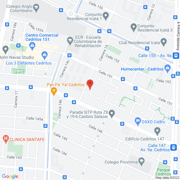 Map of Restaurante Girasoles