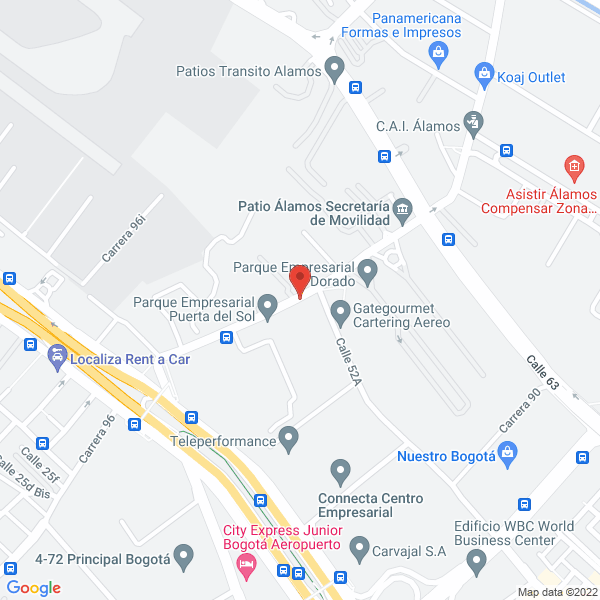 Map of Restaurante Le Caffe
