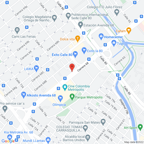 Map of Salón Fenix Jackopt