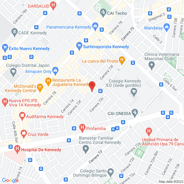 Map of Salud Oral Kennedy