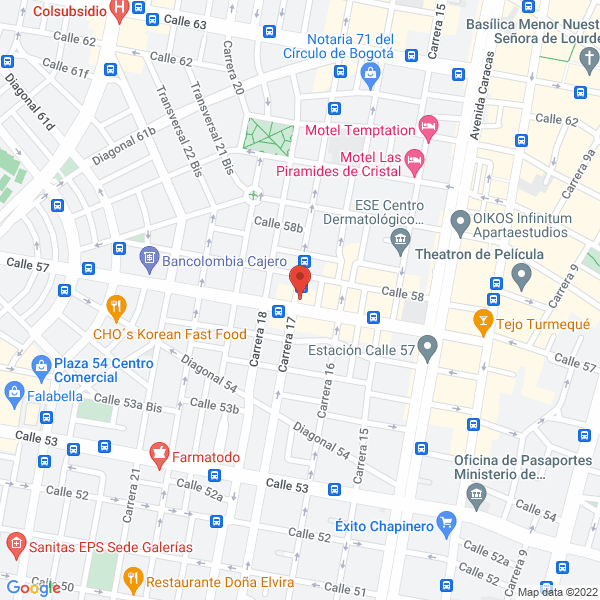 Map of Sastrería Raúl Uribe