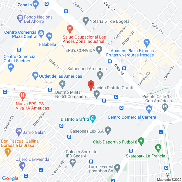 Map of Servilavado La 56