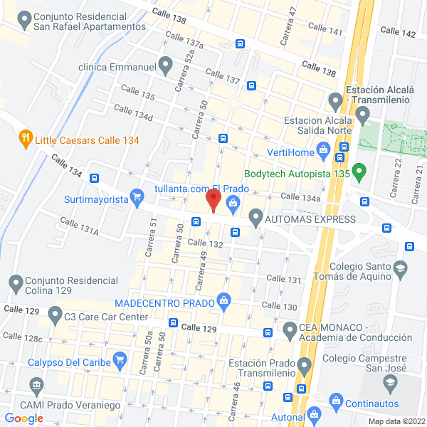 Map of Sincropuerto