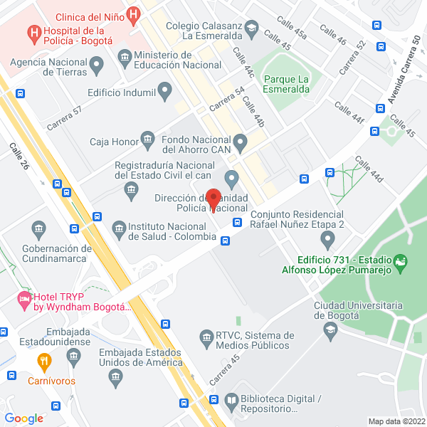 Map of Sociedad Colombiana De Ingeniería Química