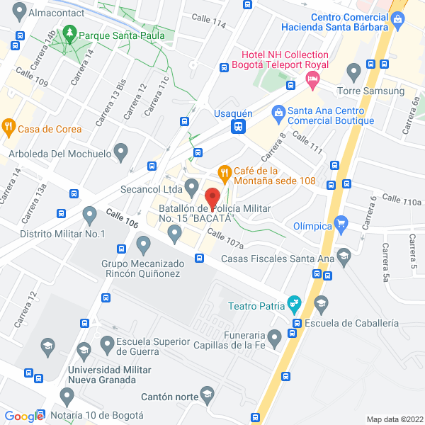 Map of Sokoloff Y Cía. Ltda.